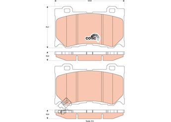 Fren Disk Balata Ön OTOZONE FDO9142-R  AY040NS139 D10601TG1C D1060-1TG1C D1060JL00A D1060-JL00A D1060JL00B D1060-JL00B D1060JL00E D1060-JL00E- D1060JL00J D1060-JL00J D1060JL00K D1060-JL00K- D1M60JL00E D1M60-JL00E AY040-NS139