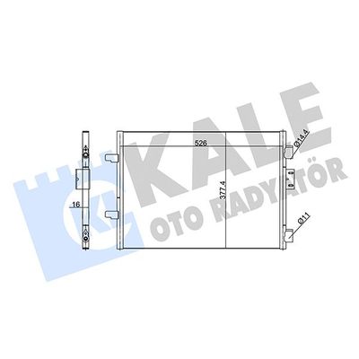 Klima Radyatörü  KALE 342835