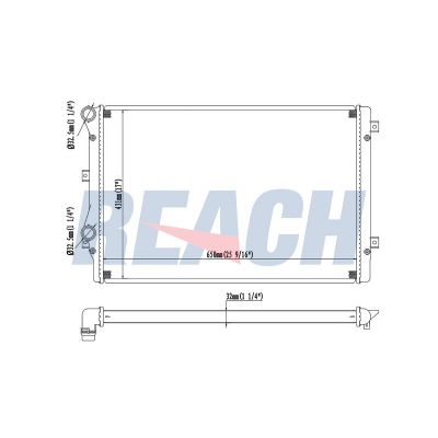 Su Radyatörü  Skoda Octavia Combi (1Z5)(11.2004->)  ORİS BHY910026