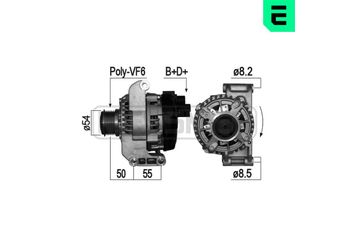 Alternatör  DENSO DAN1311  51916020