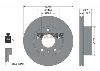 Fren Disk Ayna Ön Sağ ve Sol RECOVER 5439  986479U68 545110027 C00003519
