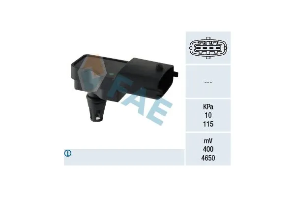 MAP Sensörü  Fiat Doblo (263) Cargo/Combi/Pratico (12.2014->)  ZEGEN ZMPS1000