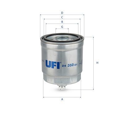 Yakıt Filtresi  UFI 24.350.01