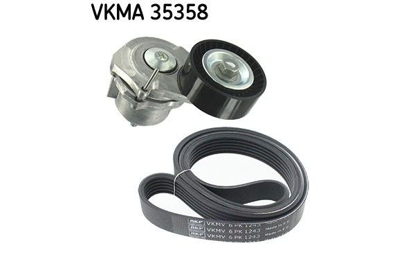 Vantilatör Kayış Seti  Toyota Corolla Combi SW (E12)(2002->)  SKF VKMA 35358