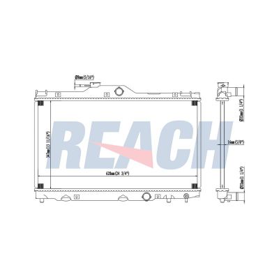 Su Radyatörü  Toyota Corolla (E11)(2000->)  ORİS BHN904016