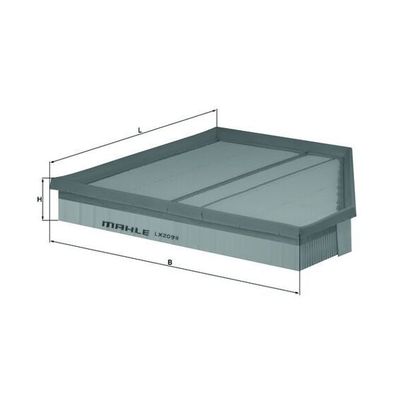Hava Filtresi  BMW X5 Serisi (E70)(07.2007->)  MAHLE LX 2098