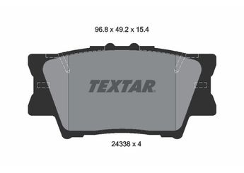 Fren Disk Balata Arka TEXTAR 2433801  446642060 19184917 446606090 0446606090 446602220 0446602220 446606210 0446606210 4466YZZE8 04466YZZE8 446633180 0446633180 44660A010 044660A010 446633200 0446633200 446606100 0446606100 446606200 0446606200 446675010 0446675010 446633160 0446633160 4466WY050 04466WY050 446633210 0446633210 446606060 0446606060 44664206079 044664206079 446606220 0446606220 446606070 0446606070 0446642060 446642070 0446642070