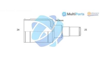 Aks Kafası Ön İç Sağ veya Sol ANKA 30501009  55214915