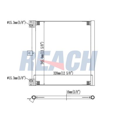 Klima Radyatörü  VEKA 43-5500
