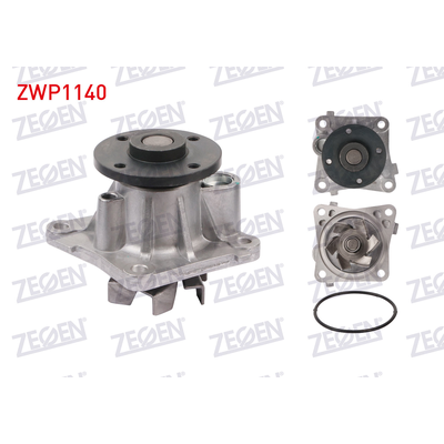 Devirdaim Su Pompası  Mitsubishi Attrage (07.2014->06.2017)  ZEGEN ZWP1140