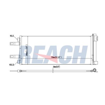 Klima Radyatörü  Fiat Ducato Kamyonet / Damperli Çift kab 35 (290)(04.2014->)  BOSCH 1 986 AD2 434