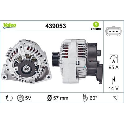 Alternatör  VALEO 439053