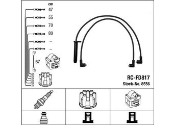 Buji Kablosu  NGK 8556  6186107 61 86 107