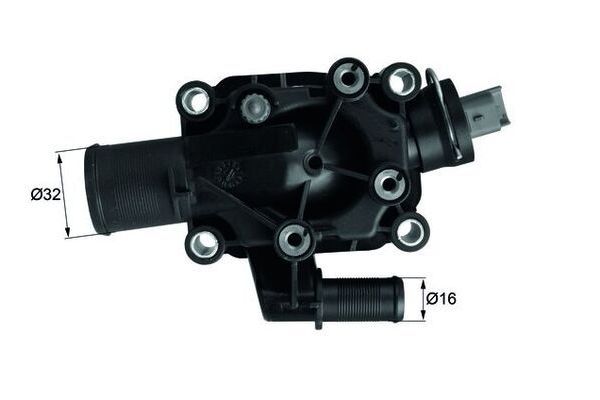 Termostat  Citroen C3 (08.2016->)  MAHLE TI 210 89