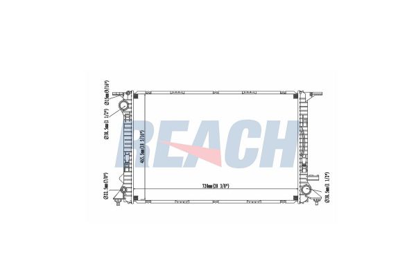 Su Radyatörü  Audi A6 Avant (4GD)(09.2014->)  ORİS BHY037026