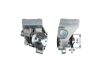 Devirdaim Su Pompası  GATES WP0138  1201C9 1201F8 1201H5 1201.H5 504083122 98473452 99440717