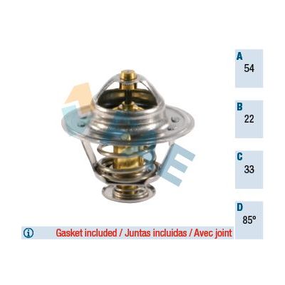 Termostat  Honda Civic HB (EU)(01.2001->)  MAGNETI MARELLI 359001200280