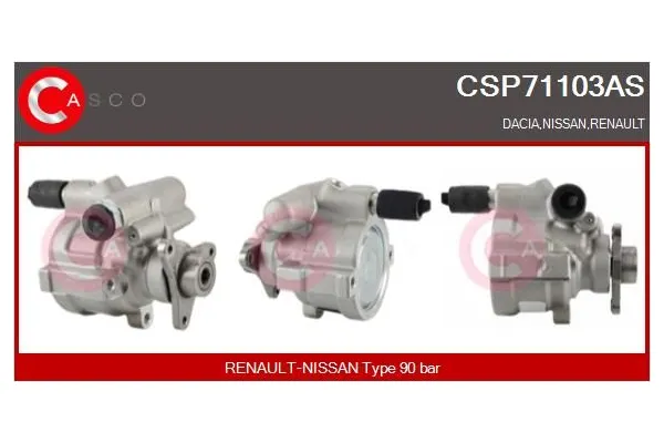 Direksiyon Pompası  Dacia Sandero (06.2008->)  SUPSAN PS0071