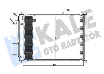 Klima Radyatörü  KALE 345270  21400 AX600 21400AX600 21400-AX600 21400AX601 21400-AX601 21400BC00B 21400-BC00B 21400BC40C 21400-BC40C 21400BC00A 21400BC400 21400BC40A