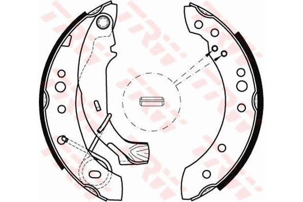 Fren Pabuçlu Balata Arka MGA 54130