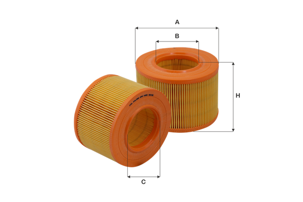 Hava Filtresi  FIL FILTRE HPU 4351