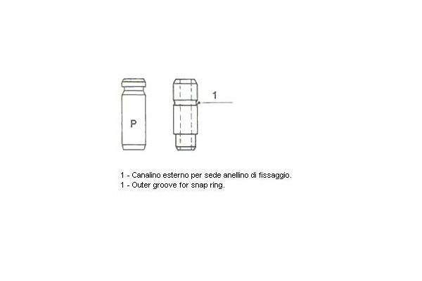 Supap Gaydı  OZGAYD VG2058-1