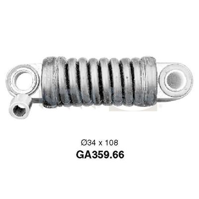 Vantilatör Kayış Gergi Rulmanı  Citroen Xantia 5 Kapı (03.1993->)  MIPSAN PE502