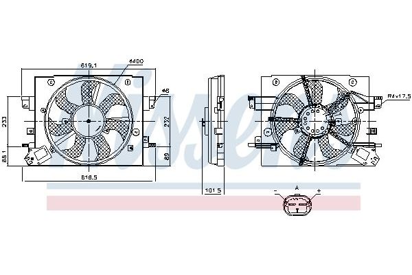 Radyatör Fan ve Motoru  RENAULT ORJINAL 214813773R