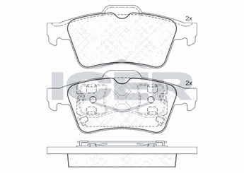 Fren Disk Balata Arka AYD 60030A  AV625 2T142M008AA 2T14-2M008AA 4387371 4 387 371 4387374 4 387 374 44060AV625 44060-AV625 44060AV725 44060-AV725 44060BA00F 44060-BA00F 7701206609 77 01 206 609 7701207767 77 01 207 767 7701207968 77 01 207 968 7701207996 77 01 207 996 8660004473 86 60 004 473 8671016680 86 71 016 680
