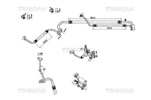 Klima Hortumu  PSA ORJINAL 39120608