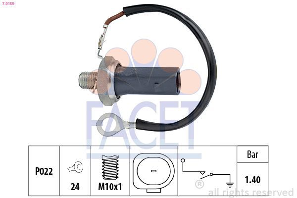 Yağ Müşürü  Audi A3 Sportback (8PA)(09.2004->)  FACET 7.0159