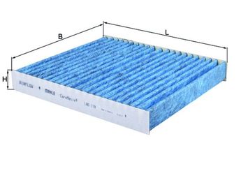 Polen Filtresi  MAHLE LAO 119  8713930100 87139YZZ14 87139-30100