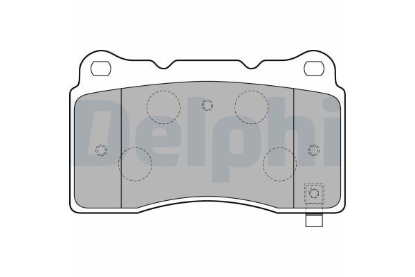 Fren Disk Balata Ön Opel Astra J Sports Tourer (08.2010->)  DELPHI LP1858