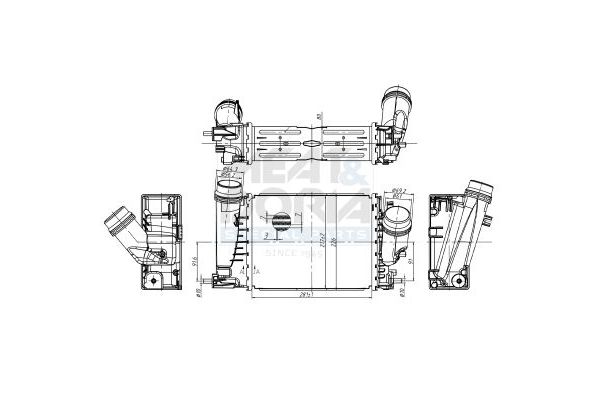Turbo Radyatörü  MGA 87128