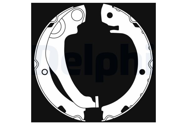 Fren Pabuçlu Balata Arka DELPHI LS2020