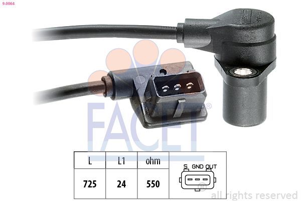 Krank Sensörü  FACET 9.0064