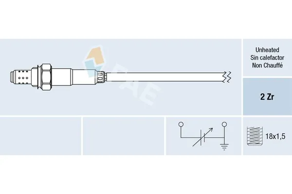 Oksijen (Lambda) Sensörü  FAE 77104