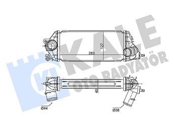 Turbo Radyatörü  MAHLE CI 74 000P  7788755 17517788755 1751.7.788.755 17517798204 7.788.755