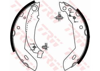 Fren Pabuçlu Balata Arka FROW 253.1103.001  4241000000