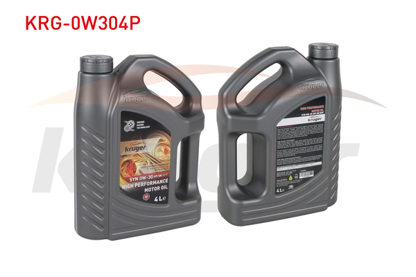 Motor Yağı (4 Lt) Partikül Filtreli 0W30  KRUGER 0W304P