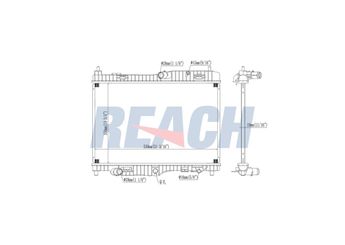 Su Radyatörü  VEKA 16-2120  8V518005FD 1540332 1566662 1671561 1775583 1897437 8V518005FA 8V51 8005 FA 8V518005FB 8V518005FC ME8V518005FD