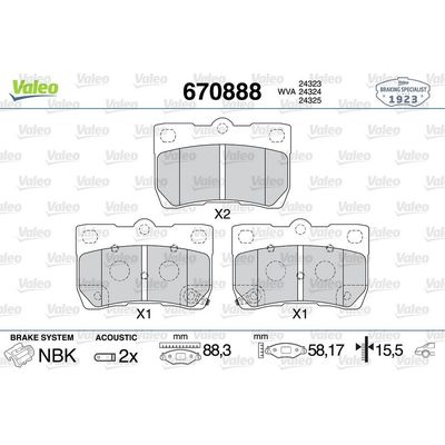 Fren Disk Balata Arka Lexus IS (DS2/IS2)(2005->)  OTOZONE FDA9072-R