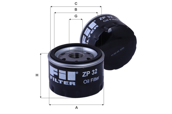 Yağ Filtresi  FIL FILTRE ZP 32