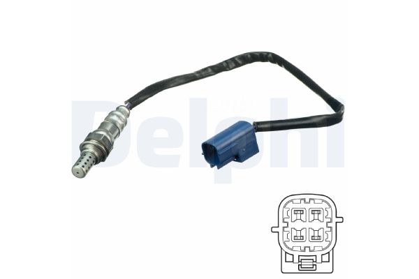 Oksijen (Lambda) Sensörü  Nissan X-Trail (T30)(06.2001->)  DELPHI ES20161-12B1