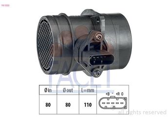 Hava Debimetresi  NGK 90140  6A906461M 06A 906 461 M 6A906461MX 06A 906 461 MX