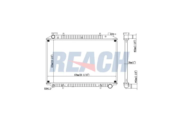 Su Radyatörü  RADISEN RR 62919