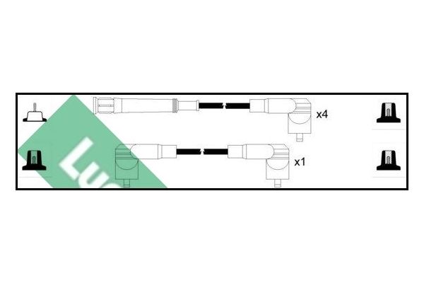 Buji Kablosu  BMW 5 Serisi Sedan (E28)(1981->)  HELLUX HBK3466