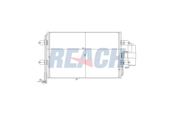 Klima Radyatörü  BEHR 8FC 351 036-381