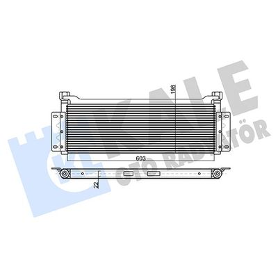 Motor Yağ Soğutucu  KALE 257500