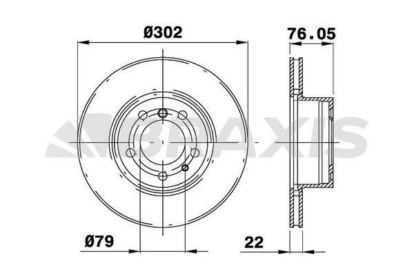 Fren Disk Ayna Ön Sağ ve Sol BRAXIS AD0980
